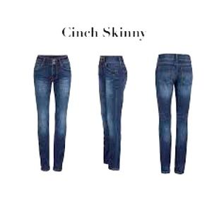 Cabi cinch skinny classic wash jeans sz 18